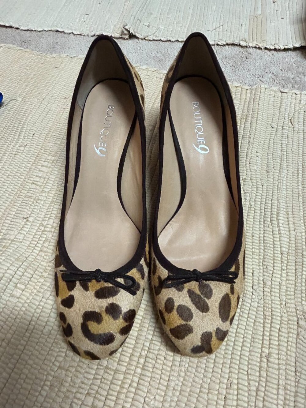 Women's Leopard Print Ballet Flats